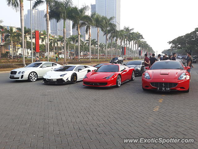 Ferrari California spotted in Jakarta, Indonesia