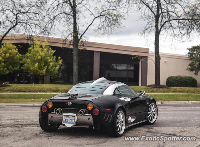 Spyker C8 spotted in Lisle, Illinois