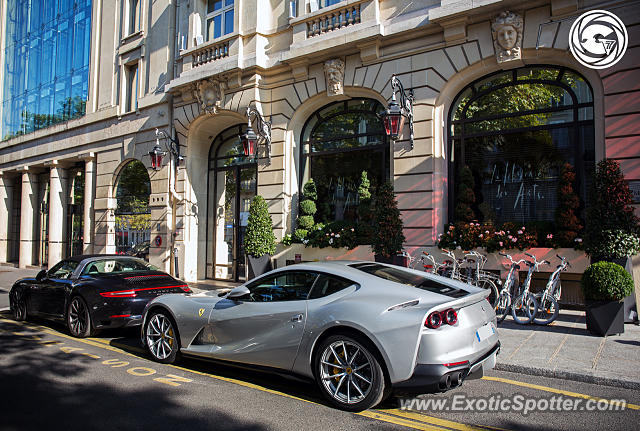 Ferrari 812 Superfast spotted in Paris, France