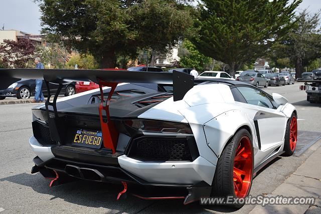 Lamborghini Aventador spotted in Carmel, California