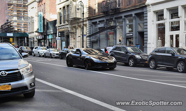 Ferrari GTC4Lusso spotted in Manhattan, New York