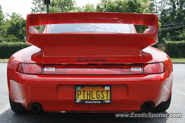 Porsche 911 spotted in Columbia, Maryland