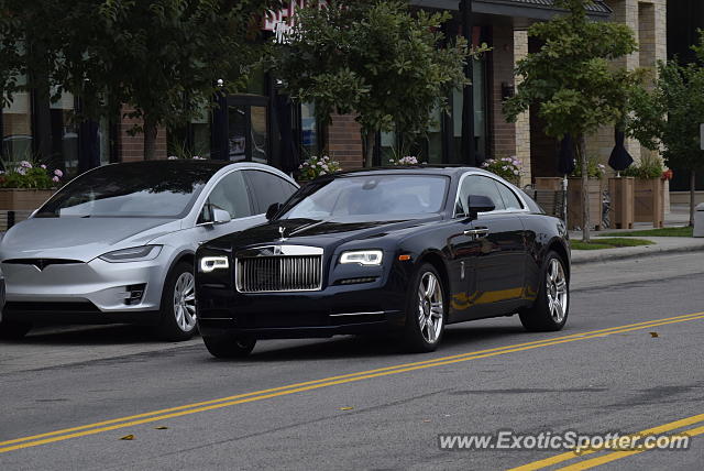 Rolls-Royce Wraith spotted in Wayzata, Minnesota