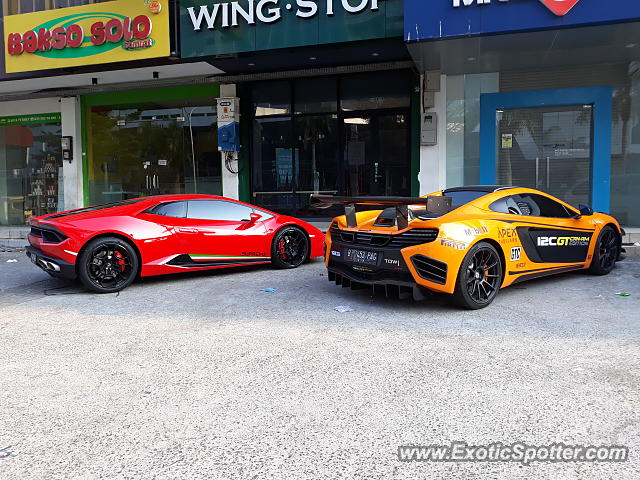 Mclaren MP4-12C spotted in Jakarta, Indonesia