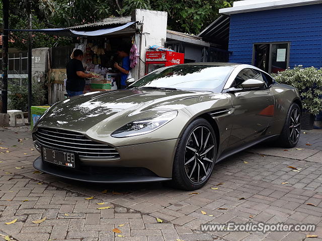 Aston Martin DB11 spotted in Jakarta, Indonesia