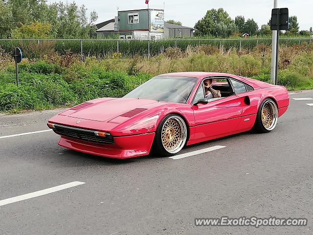 Ferrari 308 spotted in Knokke, Belgium