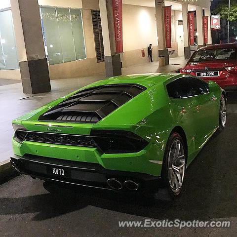 Lamborghini Huracan spotted in Kuala Lumpur, Malaysia