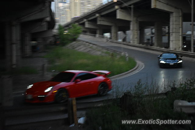 Porsche 911 GT3 spotted in Toronto, Canada