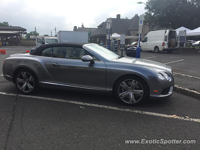 Bentley Continental spotted in Westfield, New Jersey