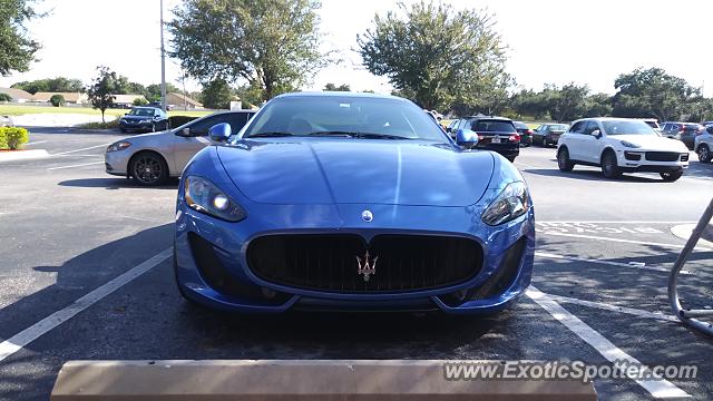 Maserati GranTurismo spotted in Riverview, Florida