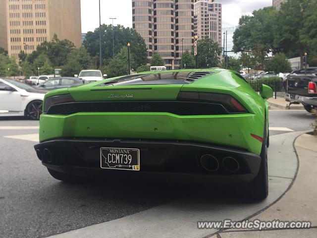 Lamborghini Huracan spotted in Buckhead, Georgia