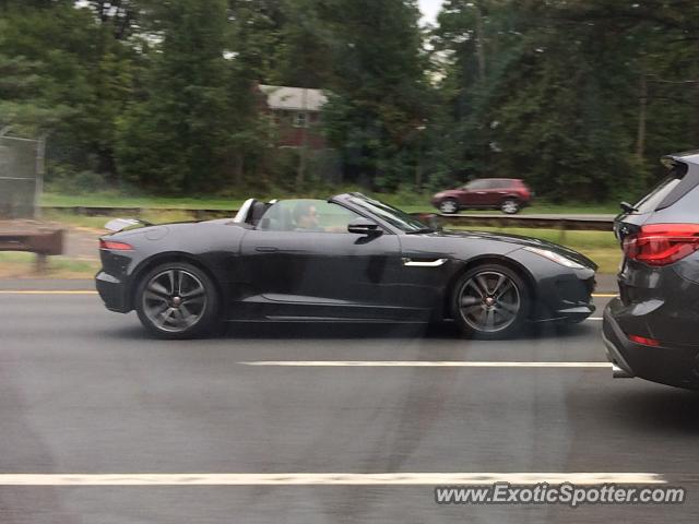 Jaguar F-Type spotted in Wildwood, New Jersey