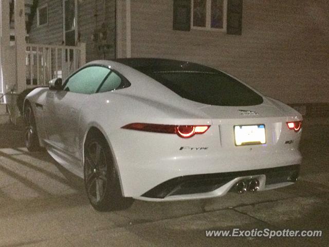 Jaguar F-Type spotted in Wildwood, New Jersey