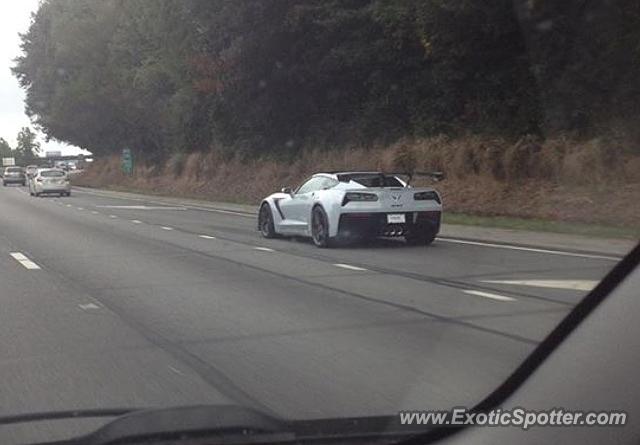 Chevrolet Corvette ZR1 spotted in Watchung, New Jersey