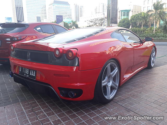 Ferrari F430 spotted in Jakarta, Indonesia