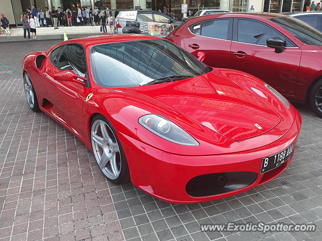 Ferrari F430 spotted in Jakarta, Indonesia