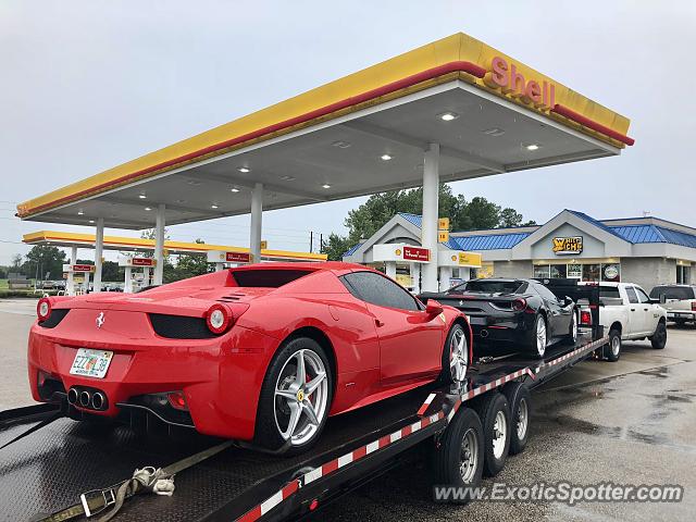 Ferrari 458 Italia spotted in Rocky Mount, North Carolina
