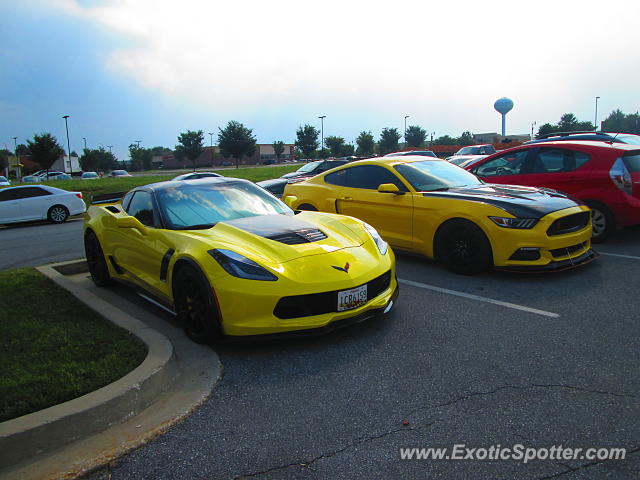 Chevrolet Corvette Z06 spotted in Maple lawn, Maryland