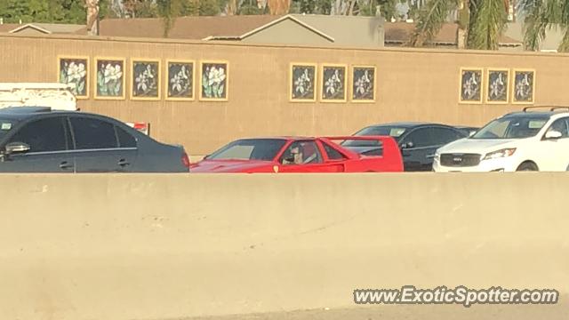 Ferrari F40 spotted in Tustin, California