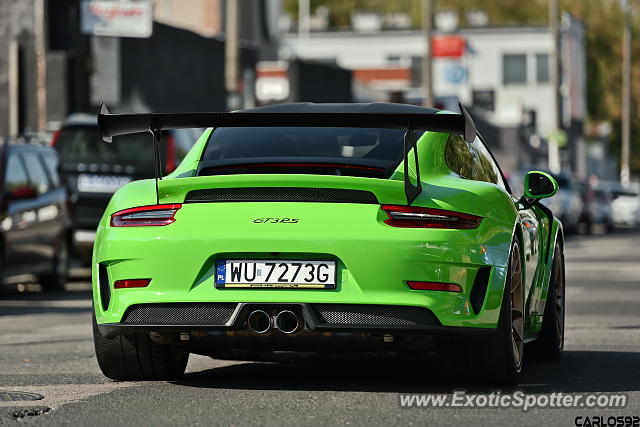 Porsche 911 GT3 spotted in Warsaw, Poland