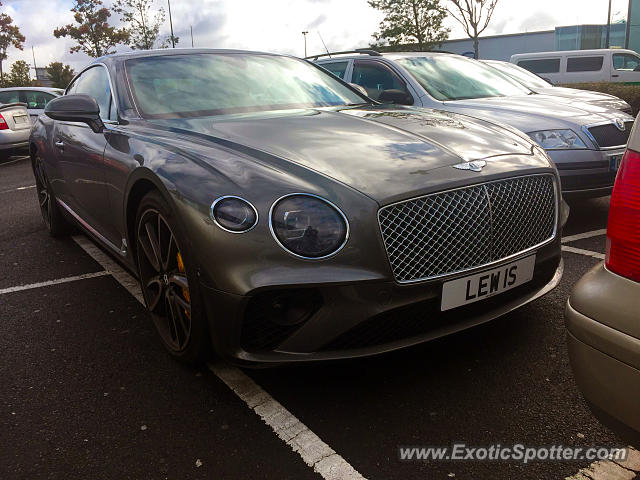 Bentley Continental spotted in Dublin, Ireland