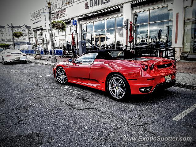 Ferrari F430 spotted in Long Branch, New Jersey