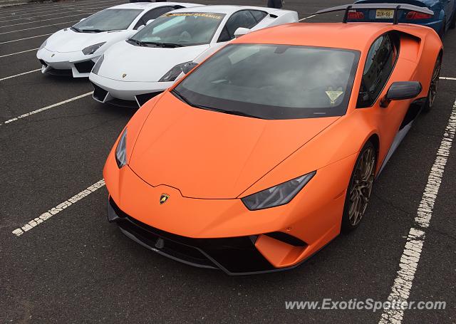 Lamborghini Huracan spotted in Westfield, New Jersey