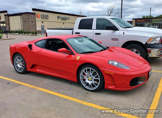 Ferrari F430 spotted in Winnipeg, Canada