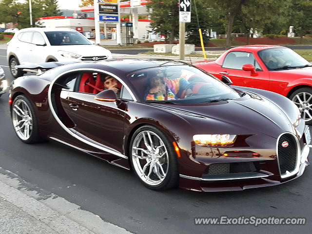 Bugatti Chiron spotted in Barrie, Ontario, Canada