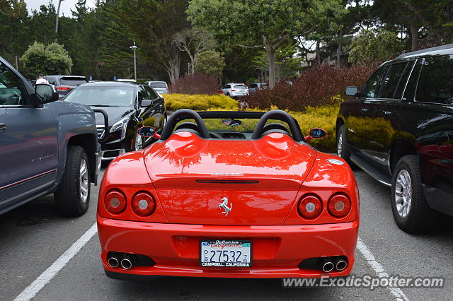 Ferrari 550 spotted in Pebble Beach, California