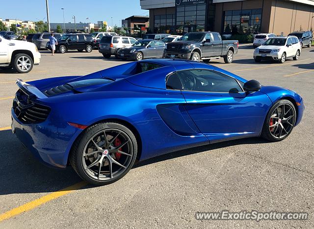 Mclaren MP4-12C spotted in Winnipeg, Canada