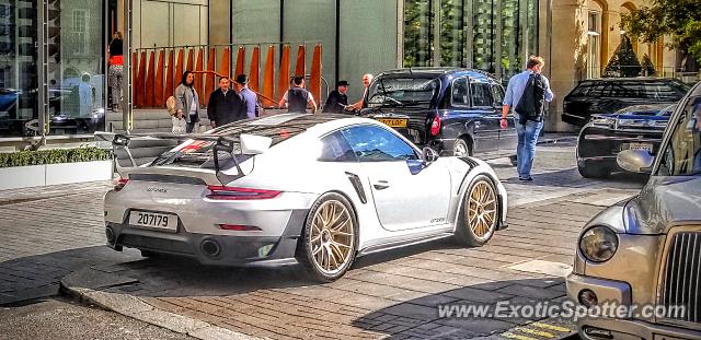 Porsche 911 GT2 spotted in London, United Kingdom