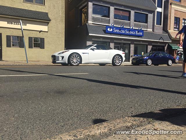 Jaguar F-Type spotted in Westfield, New Jersey