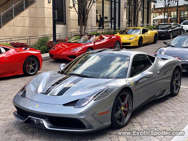 Ferrari 458 Italia spotted in Buckhead, Georgia