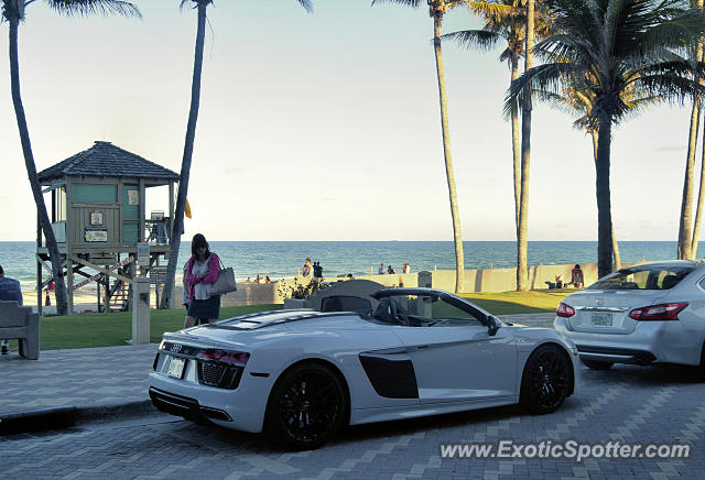 Audi R8 spotted in Deerfield Beach, Florida