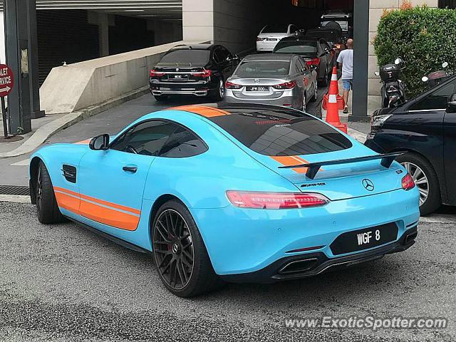 Mercedes AMG GT spotted in Kuala Lumpur, Malaysia