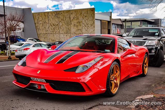 Ferrari 458 Italia spotted in Auckland, New Zealand