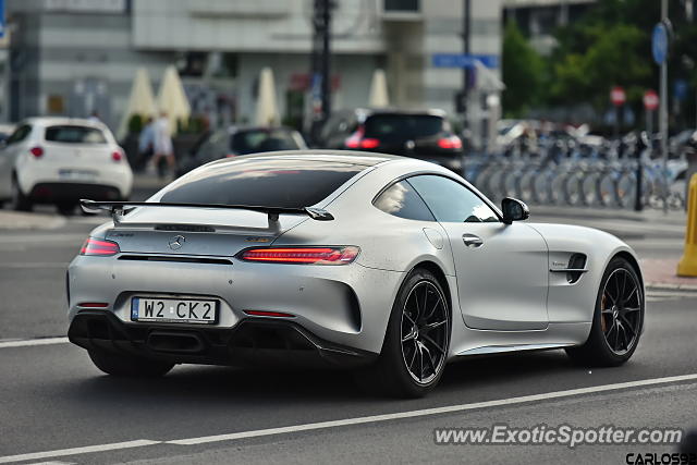 Mercedes AMG GT spotted in Warsaw, Poland