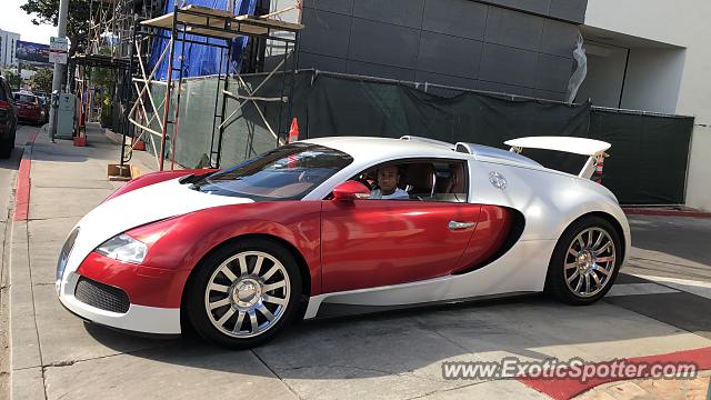 Bugatti Veyron spotted in West Hollywood, California