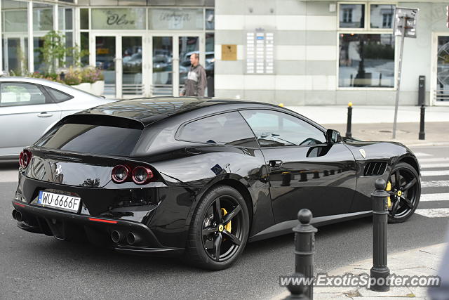 Ferrari GTC4Lusso spotted in Warsaw, Poland