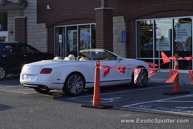 Bentley Continental spotted in Wayzata, Minnesota