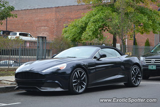 Aston Martin Vanquish spotted in Greenwich, Connecticut