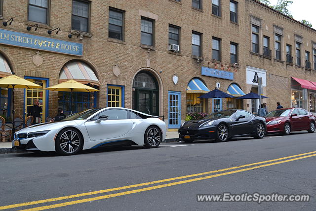 BMW I8 spotted in Greenwich, Connecticut