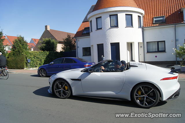 Jaguar F-Type spotted in Knokke-Heist, Belgium