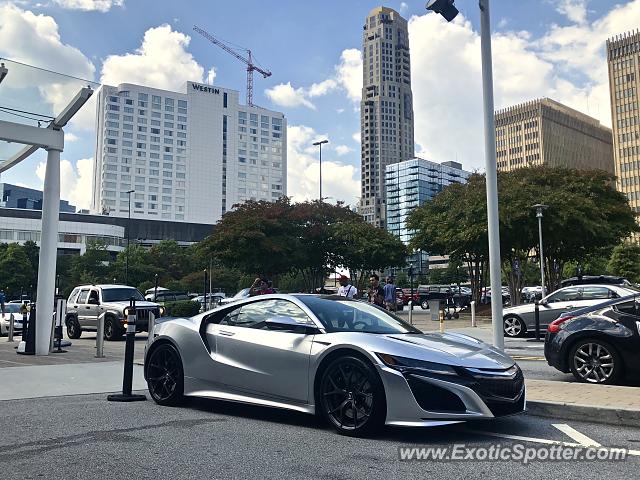 Acura NSX spotted in Atlanta, Georgia