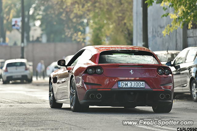 Ferrari GTC4Lusso spotted in Warsaw, Poland