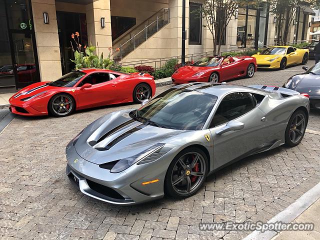 Ferrari 458 Italia spotted in Buckhead, Georgia