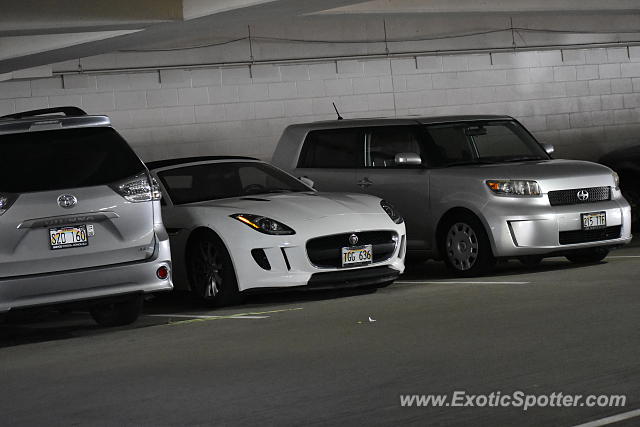 Jaguar F-Type spotted in Honolulu, Hawaii