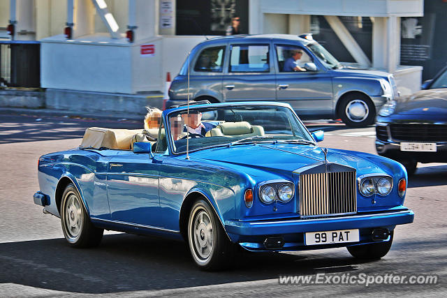 Rolls-Royce Corniche spotted in London, United Kingdom