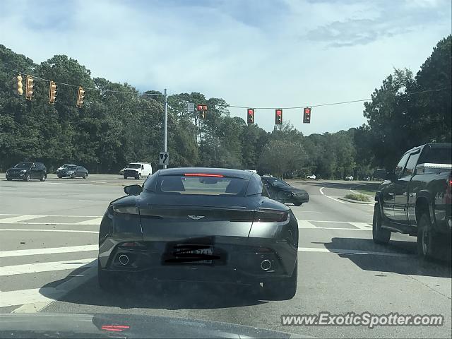 Aston Martin DB11 spotted in Hilton Head, South Carolina